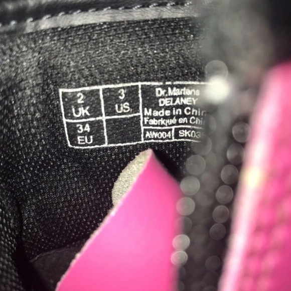 Pink Doc Martins - Picture 10 of 12